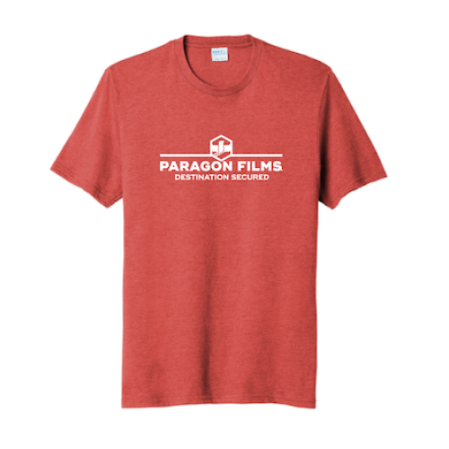 Port & Company Tri-Blend T-shirt (Red Heather)